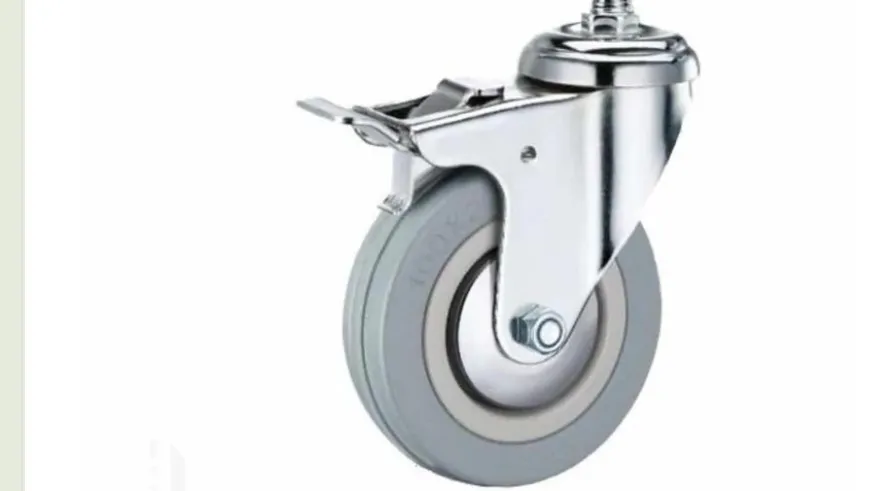 چرخ پلاستیکی ترمزدار
