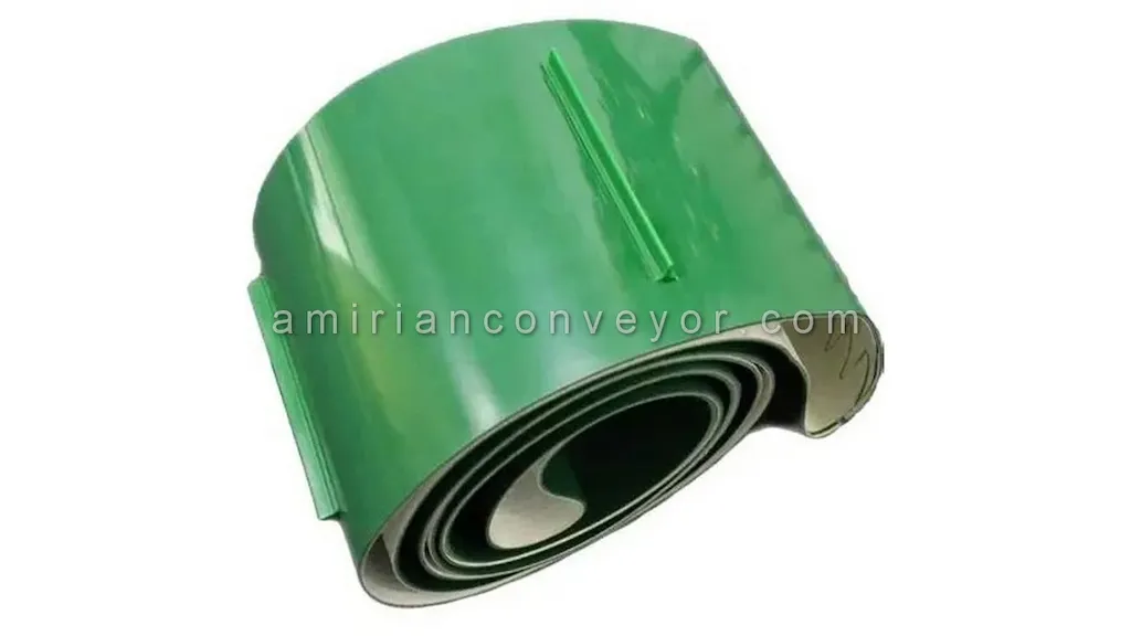 تسمه نقاله 2 لایه نخ PVC ضخامت mm2 عرض cm10 تسمه نقاله امیریان