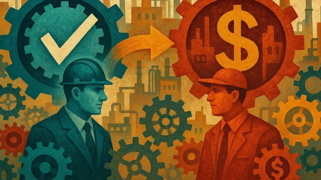 تفاوت فروشنده خوش‌قول و ارزان‌فروش در بازار صنعتی