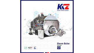 دیگ بخار 30000 کیلو عقب مرطوب (Wet Back)