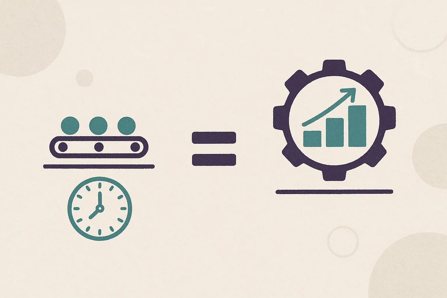محاسبه ظرفیت واقعی خط تولید با یک فرمول ساده