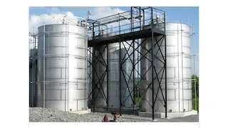 مخزن ذخیره سازی ۱۰۰ تن