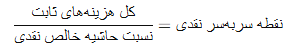 نقطه سر به سر