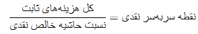 نقطه سر به سر