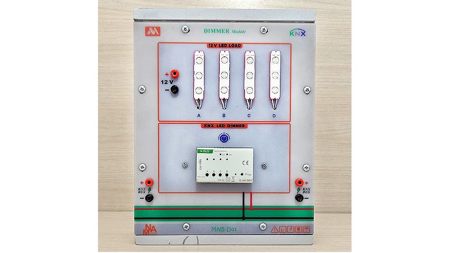  ماژول دیمرKNX (LED DIMMER) برند GVS