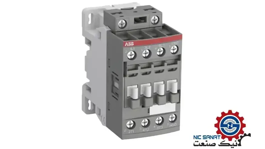 کنتاکتور 28A برند ABB ولتاژ 380VAC مدل 1SBL151001R8510 یک کنتاکت باز