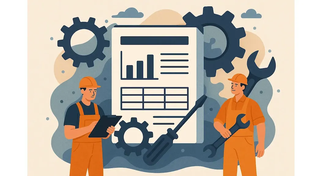 نقش دیتاشیت در نگهداری و تعمیرات صنعتی