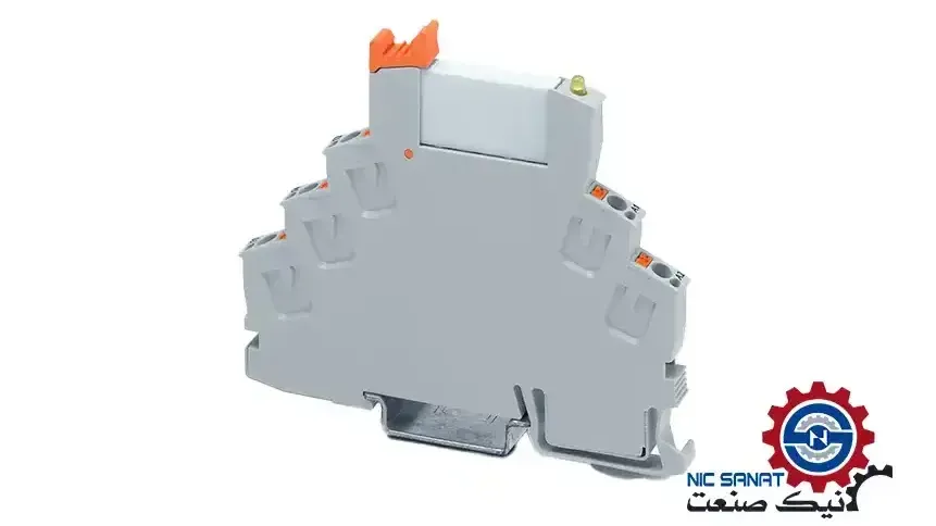  رله PLC پایه فشاری تک کنتاکت مدل RIF-0-RPT-24DC/21 فونیکس