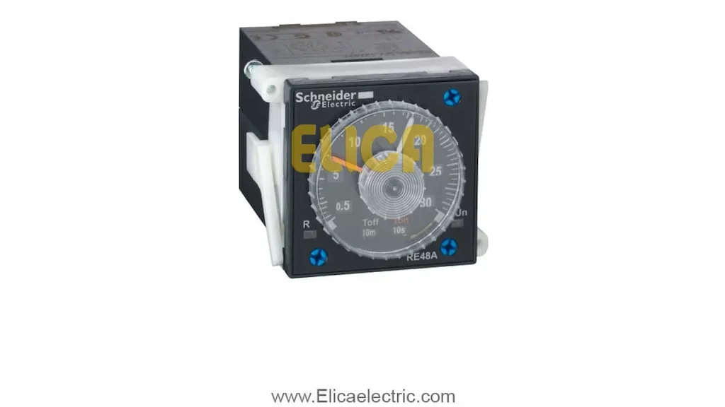 تایمر مدولار 0.02 ثانیه تا 300 ساعت با یک کنتاکت C/O اشنایدر الکتریک