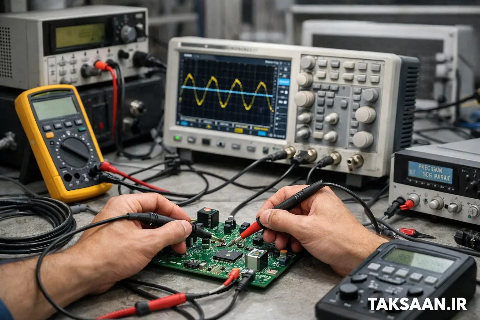 خدمات اندازه گیری الکتریکی و الکترونیکی