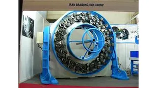 دستگاه های سیم بافی سایز 250 مخصوص سیمهای فولادی