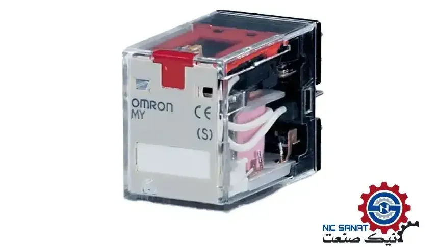 رله شیشه ای 48VDC امرن مدل MY4IN-48VDC