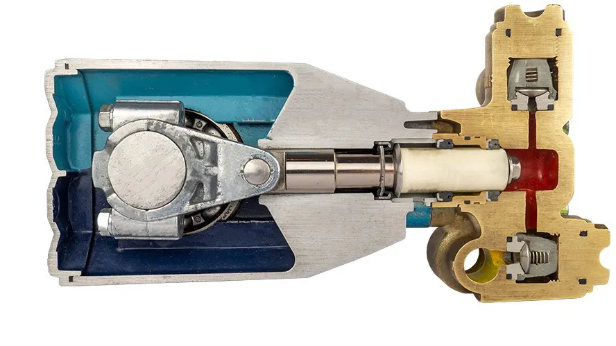 پمپ های پیستونی(Piston pumps and plunger pumps)