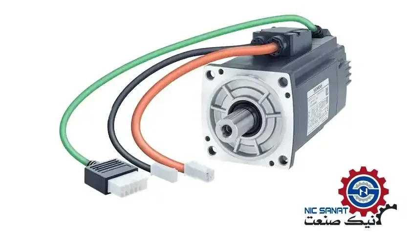 سروو تک فاز 1KW زیمنس V90 ترمزدار درایو پروفینت 1FL6044-2AF21-1AB1