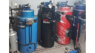 دیگ بخار ۵۰ kg/h