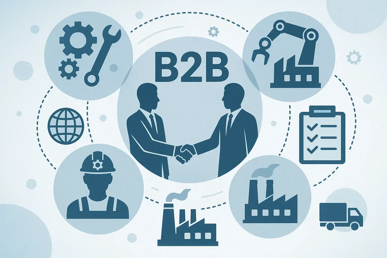 خدمات b2b صنعتی