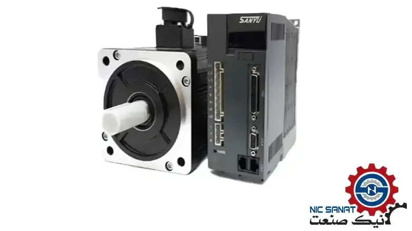 سروو موتور 7.5KW فاقد ترمز 1500RPM سانیو مدل SY-180SP750A15SAYYD