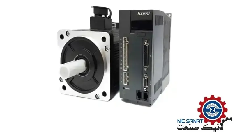 سروو موتور 400W فاقد ترمز 3000RPM سانیو مدل SY-60KP40A30TAYYB