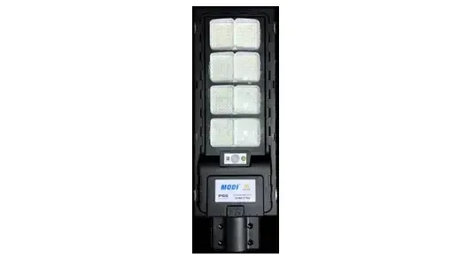 چراغ خیابانی خورشیدی مودی مدل IR-MD731000 ظرفیت ۱۰۰۰ وات مهتابی