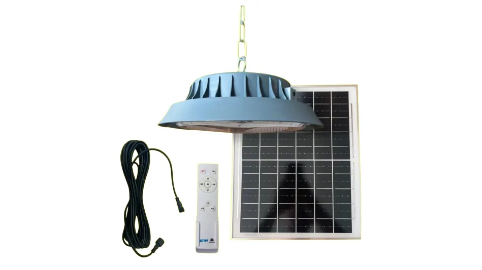 چراغ سوله ای خورشیدی 200 وات برند مودی مدل IR-V74200