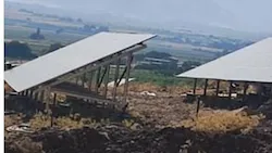 پنل خورشیدی شکاری