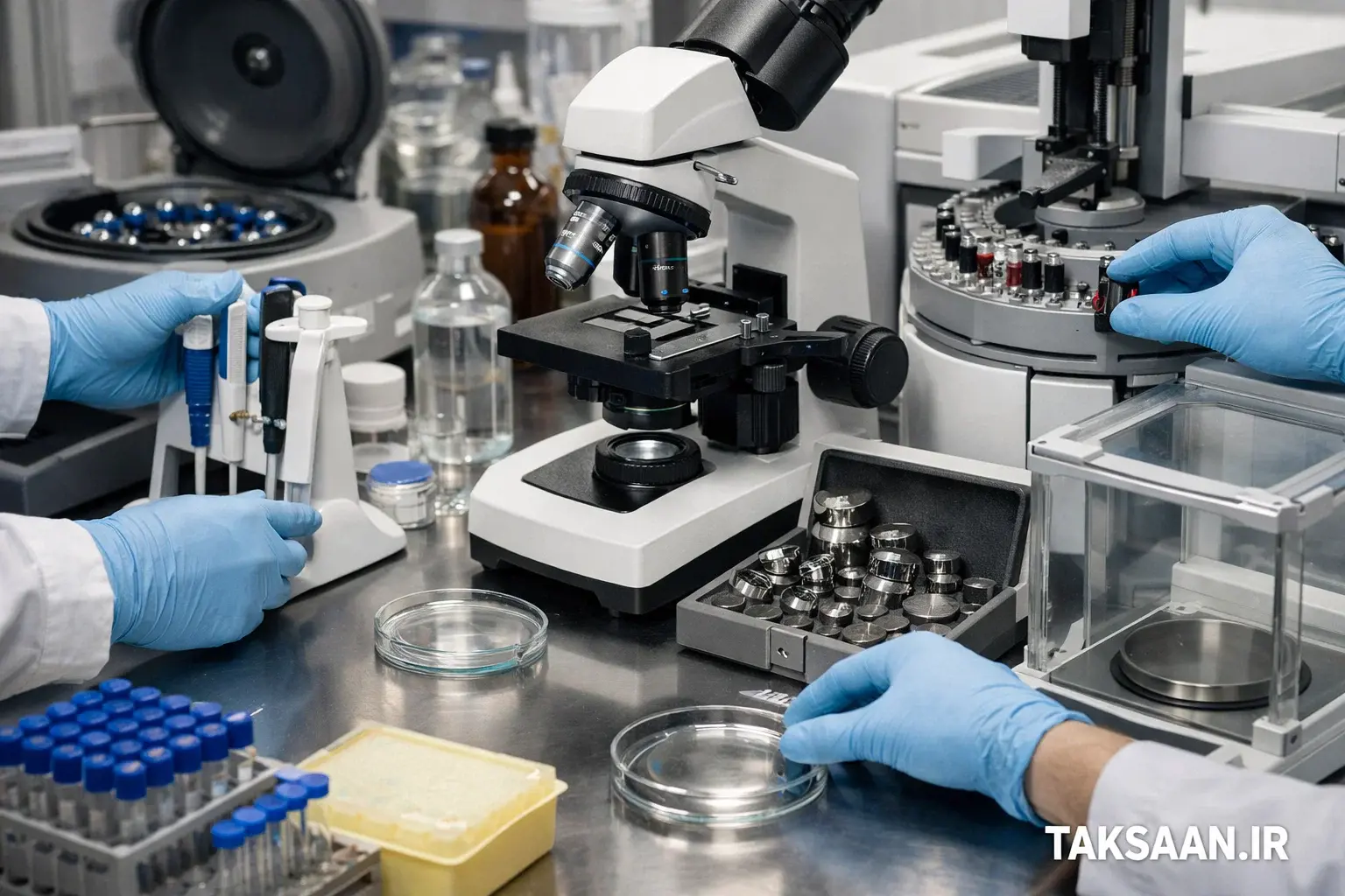 خدمات تجهیز آزمایشگاه های کنترل کیفیت