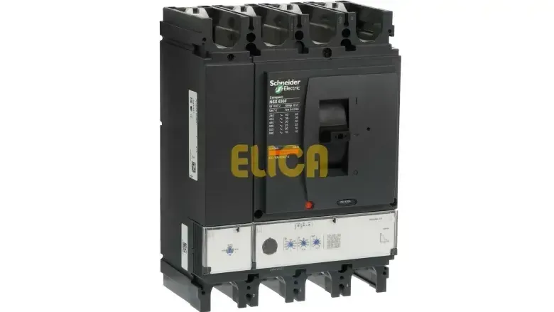 کلید اتوماتیک 630 آمپر اشنایدر چهار پل 36KA حفاظت 4D - LS0I