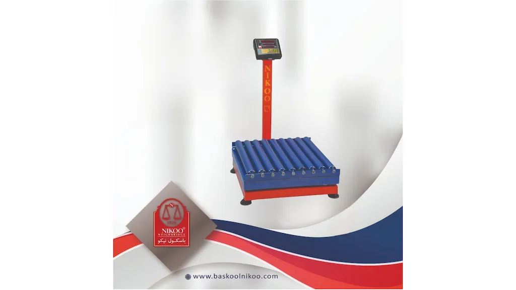  باسکول رولیک بشکه نیکو 75*85