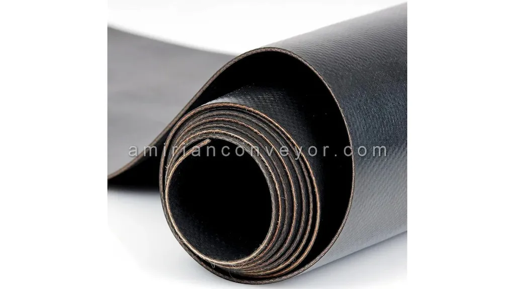تسمه نقاله 2 لایه نخ PVC ضخامت mm2 عرض cm50 تسمه نقاله امیریان