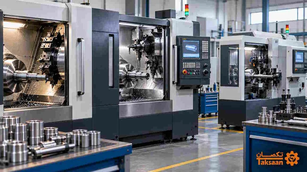 انواع دستگاه تراش CNC (سی ان سی) و کاربرد هرکدام