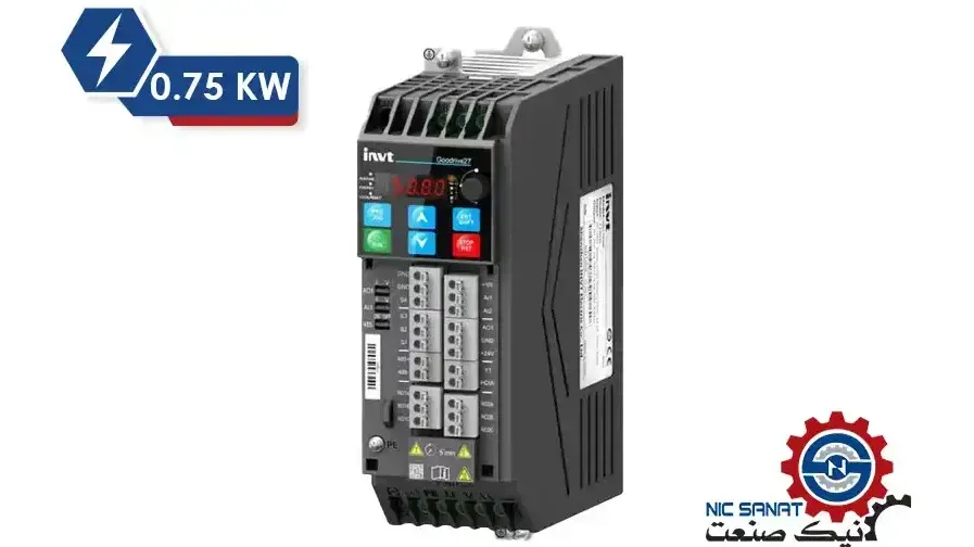 اینورتر تک فاز 0.75KW سری GD27 اینوت مدل GD27-0R7G-S2-B