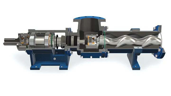 پمپ های حفره ای در حال پیشرفت(Progressing cavity pumps)