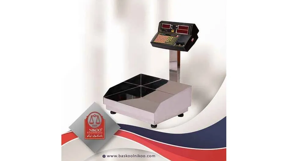  باسکول ترازوی استیل 70 کیلوگرمی نیکو