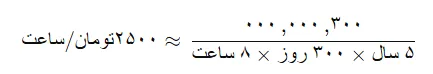 استهلاک ماشین آلات