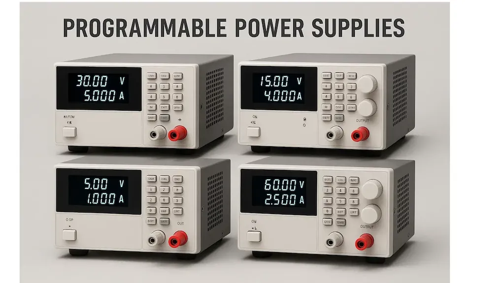 منابع تغذیه قابل برنامه‌ریزی و کنترل دقیق ولتاژ و جریان