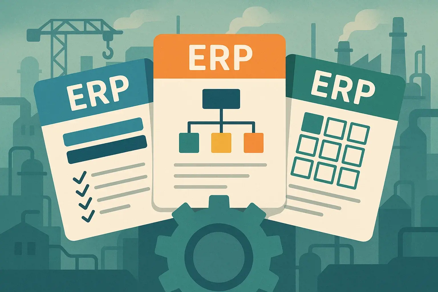 سیستم ERP صنعتی