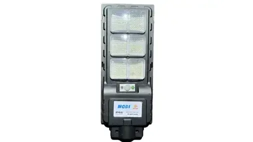 چراغ خیابانی خورشیدی مودی مدل IR-MD73800 ظرفیت ۸۰۰ وات مهتابی