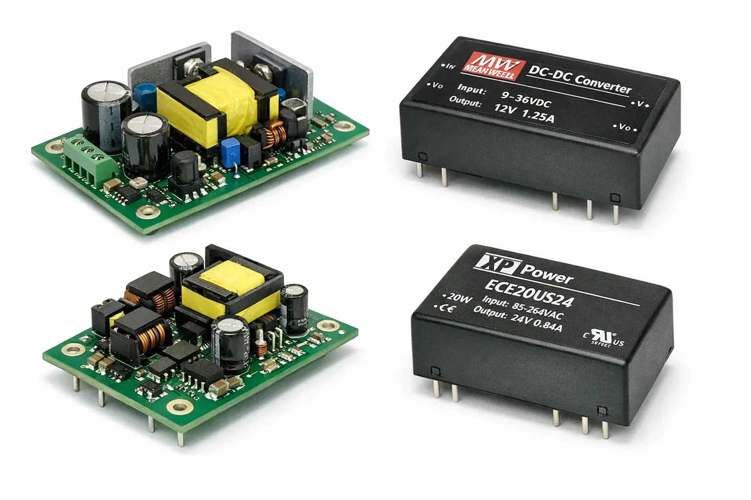 منابع تعذیه مانت برد