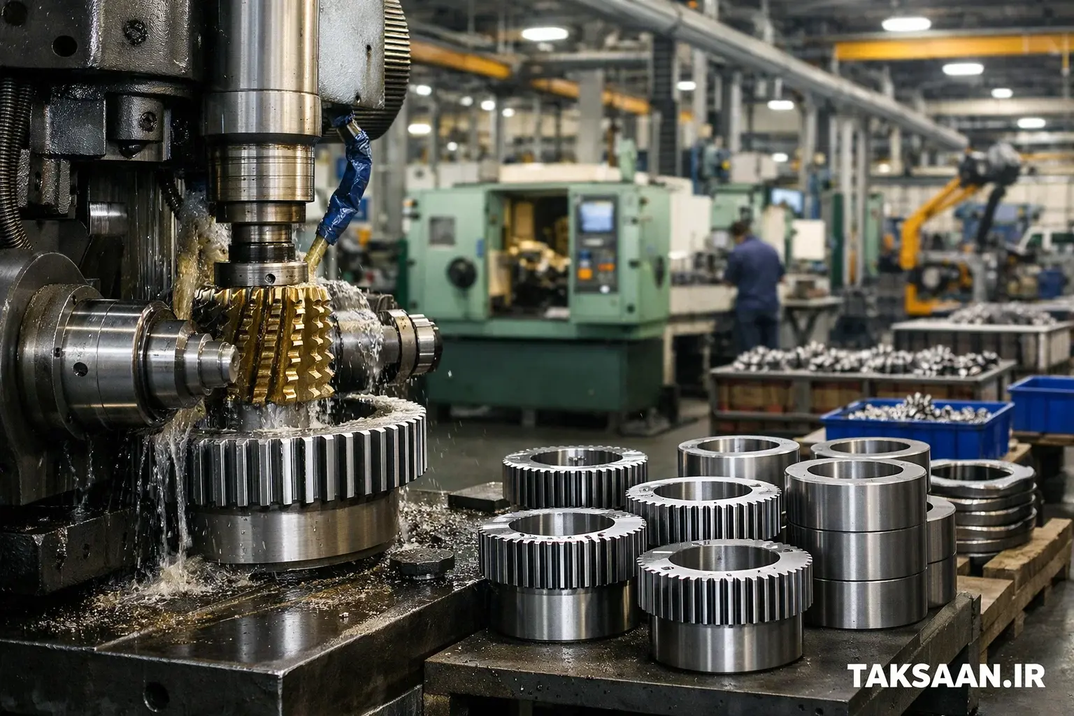 دنده زنی به روش هاب