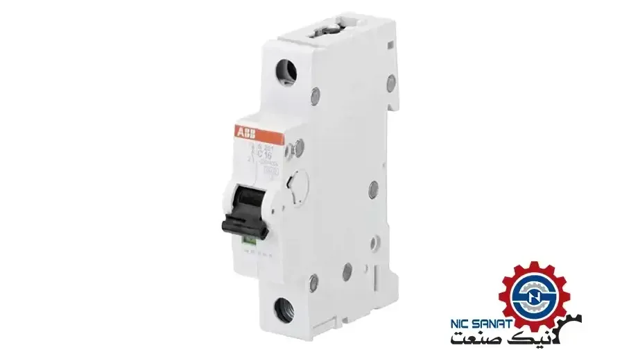 کلید مینیاتوری تک پل 10 آمپر ABB تیپ C مدل 2CDS251001R0104