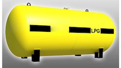 مخزن گاز مایع ( lpg ) ۱۵۰۰ گالن