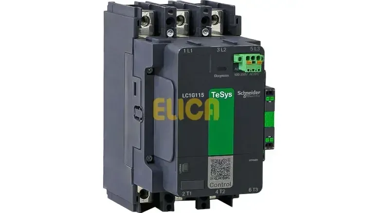 کنتاکتور اشنایدر 115 آمپر 100 تا 250 ولت AC/DC