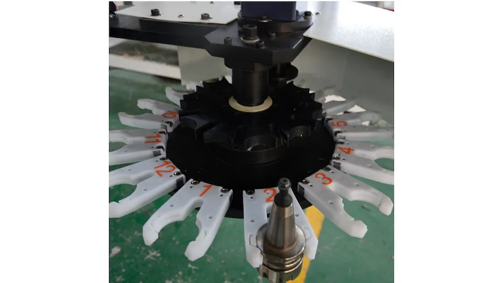 مکانیزم تعویض ابزار CNC