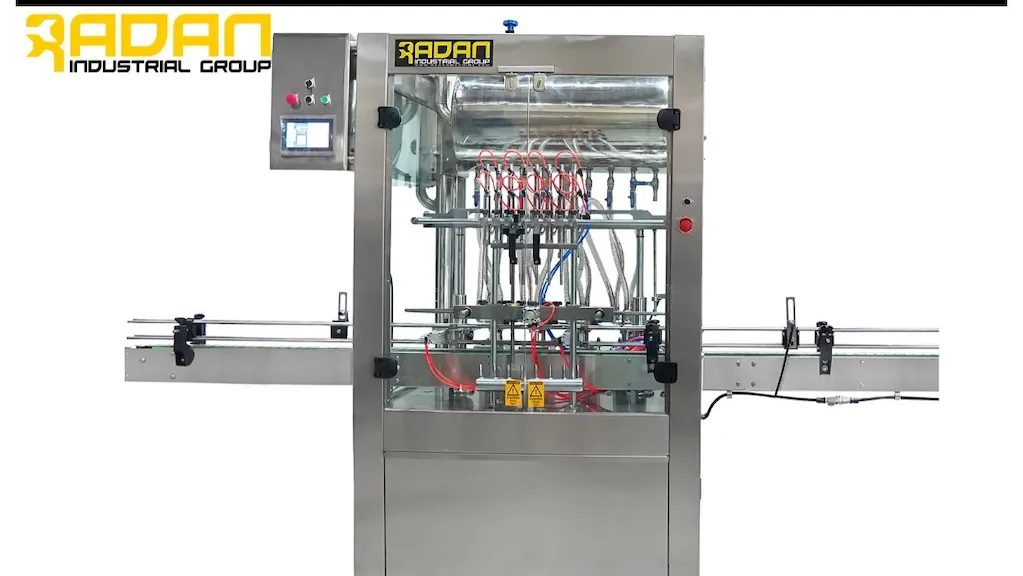 دستگاه پرکن مایعات اتوماتیک مدل RPF1000