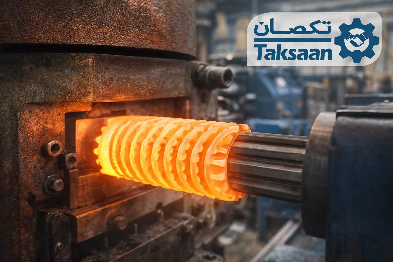 تولید چرخ‌دنده با اکستروژن