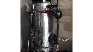 دیگ بخار ۱۰۰ kg/h