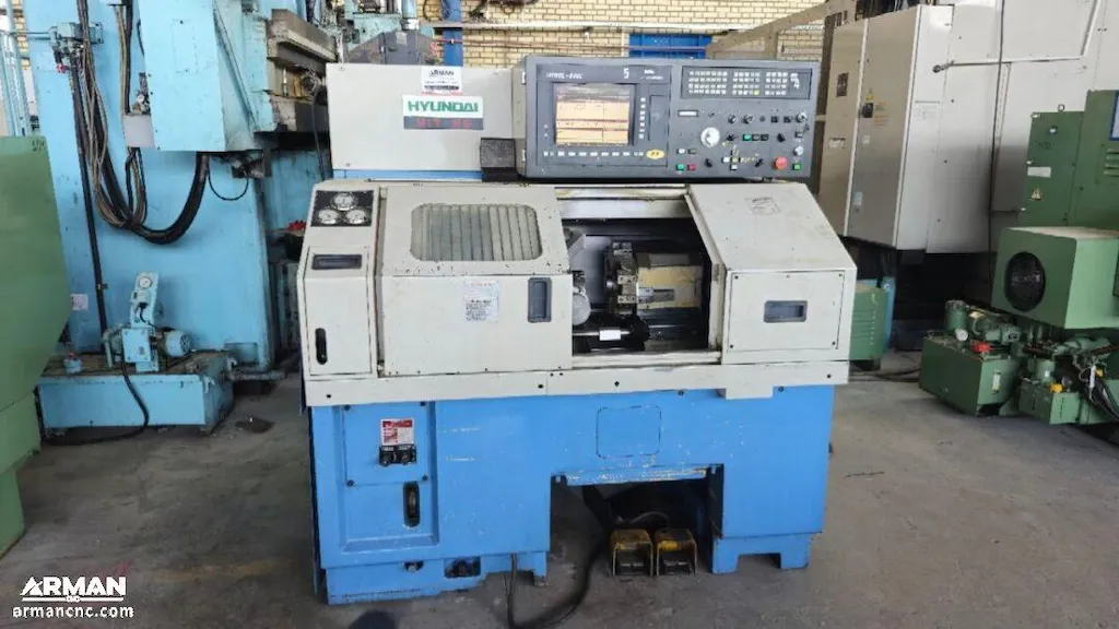  تراش CNC سه نظام 200 هیوندای مدل HYUNDAI HIT 8S