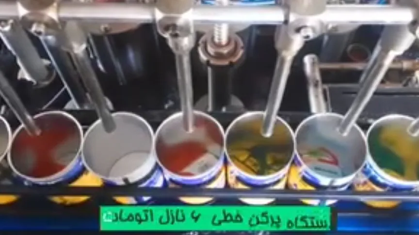 خدمات ساخت خط تولید پرکن مایعات شش یا هشت نازله