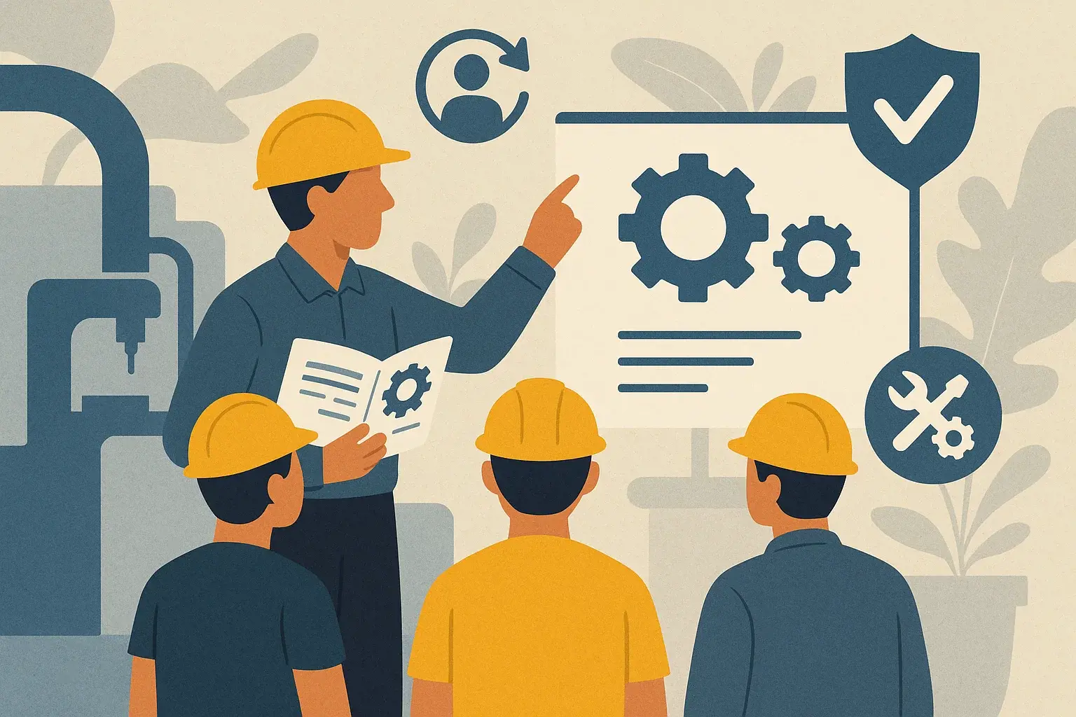 آموزش کارکنان صنعتی