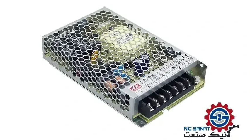  منبع تغذیه 15 ولت 10 آمپر مین ول مدل LRS-150-15